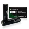 18650 IMR 3000mAh High Drain Flat Top Lithium-ion Batteries (2-Pieces)