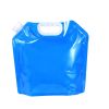 out5L Water Bag Folding Portable Sports Storage Container Jug Bottle For Outdoor Travel Camping with Handle Folding Water Bag