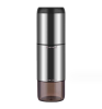 Wireless charging coffee grinder (800 mAh lithium capacity, non-segment fine tuning, strong power, coffee bean capacity 12g, 25 cups / time, mini car