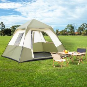 6 Person Camping Tent Setup in 60 Seconds with Rainfly & Windproof Tent with Carry Bag for Family Camping & Hiking