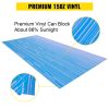 VEVOR RV Awning 20' Camper Awning Fabric, Trailer Awning Canopy Patio Camping Car Awning, Vinyl Roller Tube for RV, Van, SUV