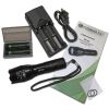 TK120 Professional LED Flashlight Kit with Batteries & Charger