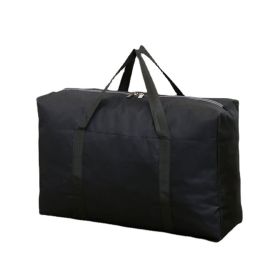 Waterproof Oxford Fabric Storage Bag Different Specifications Moving Bag for Home Storage, Travelling, College Carrying (Color: Black, size: XL)