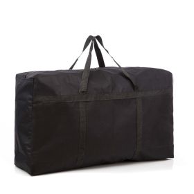 Waterproof Oxford Fabric Storage Bag Different Specifications Moving Bag for Clothes, Quilts, Shoes, Convenience for Home Storage, Travelling (Color: Black, size: XL)