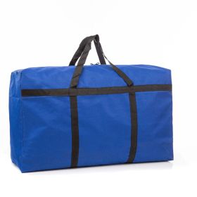 Waterproof Oxford Fabric Storage Bag Different Specifications Moving Bag for Clothes, Quilts, Shoes, Convenience for Home Storage, Travelling (Color: Blue, size: L)