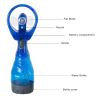 Mini Handheld Spray Fan Portable Water Spray Mist Fan Desk Humidification Cooling Sprayer For Outdoor Camping Hiking Air Cooler