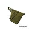 Men's Nylon Shoulder Bag; Multifunctional Concealed Tactical Storage Bag; Holster