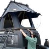 Adventurer Rooftop Tent Hardshell with Luggage Racks&Replaceable Rain Flies, Truck Bed Tent for Camping